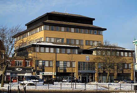 Offices of Durham County Council in Crook - geograph.org.uk - 2188270.jpg