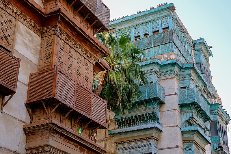 File:Old Jeddah (Al Balad) architecture 3 Feb 2022.jpg