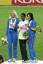 Vignette pour 1 500 mètres féminin aux championnats du monde d'athlétisme 2007