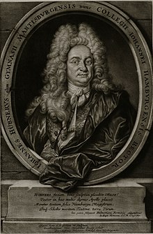 Johann Hübner, Kupferstich von Johann Kenckel () (Quelle: Wikimedia)