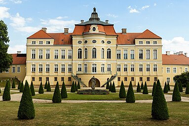 Rogalin Palace, Rogalin, Poland, unknown architect, 1768–1774[49]