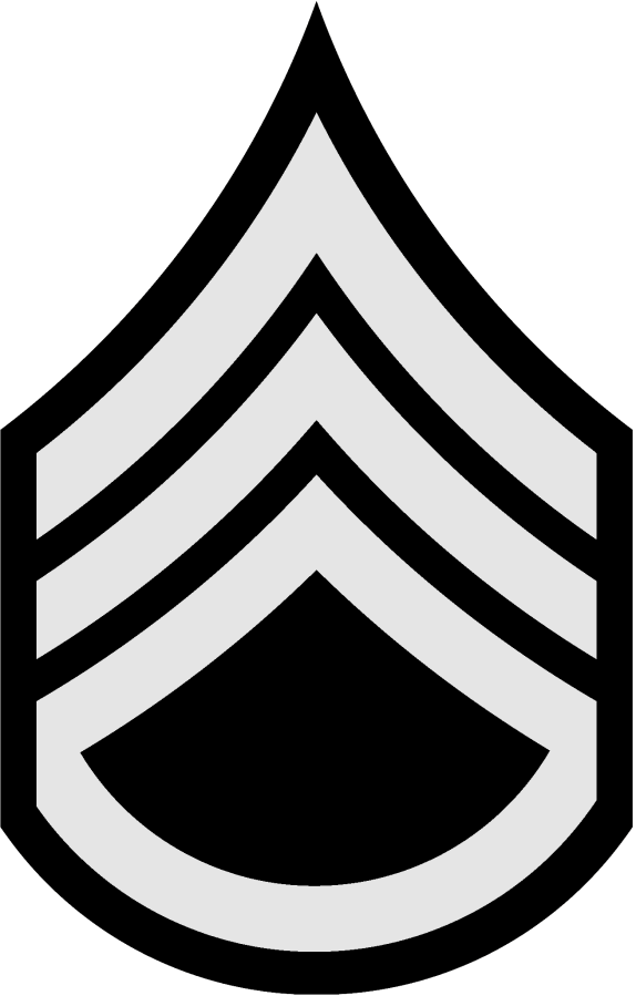 Первый сержант. Sergeant Rank.