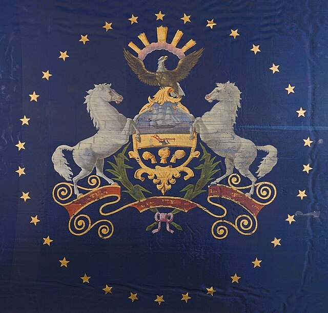 The Flag of Pennsylvania in 1863