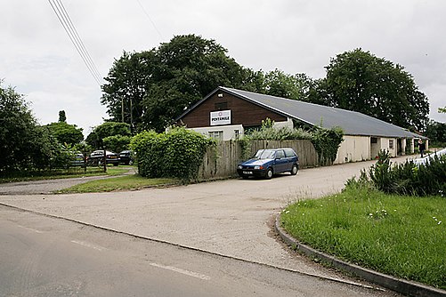 The premises of Pentangle Puzzles in Over Wallop, in 2007