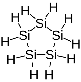 <span class="mw-page-title-main">Cyclopentasilane</span> Chemical compound