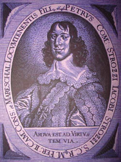 Count Peter Strozzi (1626–1664), Austrian general, killed by the Ottomans during the Siege of Novi Zrin (1664)