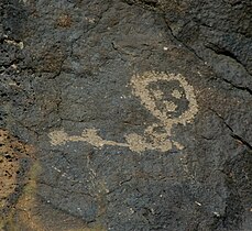 Petroglyph at Petroglyph National Monument, NM