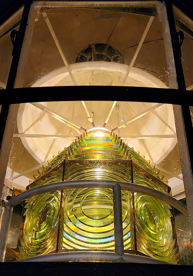 A 3rd Order Fresnel Lens was installed in the Port Isabel Lighthouse and a celebration held on December 9, 2022.