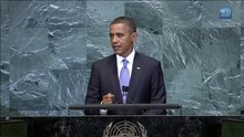 Fayl: Prezident Barak Obama 2010-09-23.ogvda 2010 yilgi BMT Bosh assambleyasida nutq so'zlamoqda