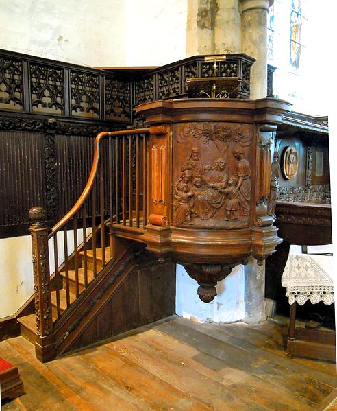 File:Pulpit St Leonards Old Warden.jpg