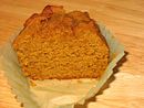 Pumpkin bread, a sweet quick bread