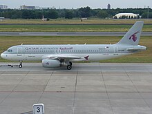 Рулёжка Airbus A320-200 в Аэропорту Берлина Тегель