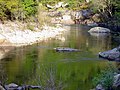 Río Tambre pouco antes da desembocadura