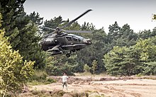 AH-64 Apache at the Oirschotse Heide Low Flying Area RNLAF AH-64 Apache at the Oirschotse Heide Low Flying Area (35930904193).jpg