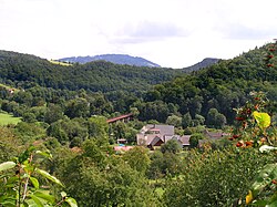 Вид на деревню и окрестности