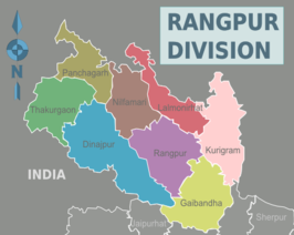 Districten in Rangpur