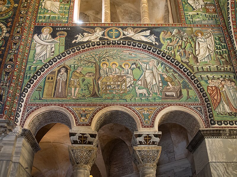 File:Ravenna Basilica of San Vitale mosaic2.jpg