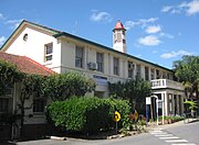 View of the main building at the Repatriation Hospital in Daw Park, South Australia