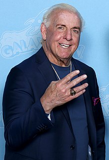 Ric Flair American retired professional wrestler (Nature Boy)