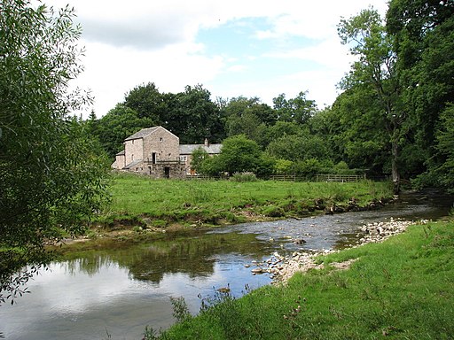 River Lyvennet by the Mill - geograph.org.uk - 3601927