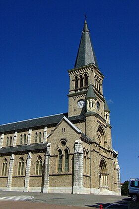La chiesa di Saint-Valère de Rives.