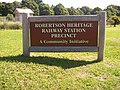 Heritage Precinct sign at entrance