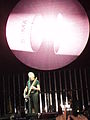 Roger Waters playing at Viking Stadion, Stavanger, Norway on the "Dark side of the moon live" tour.