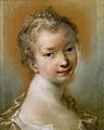 Portret dziewczynki po 1708, Luwr, Paryż