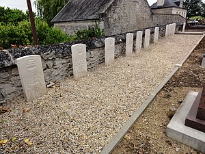 Tombes britanniques de la CWGC.