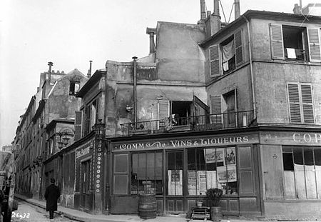 Rue Lhomond, Paris, 1913