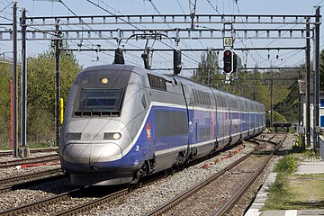 TGV Duplex (1st gen: 201-297) (Atlantique or Carmillon livery)