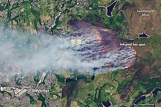 <span class="mw-page-title-main">2018 United Kingdom wildfires</span> A record-breaking series of wildfires in the UK