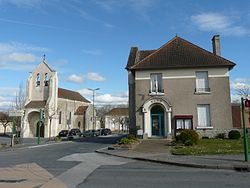 Skyline of Saint-Maurice-les-Brousses