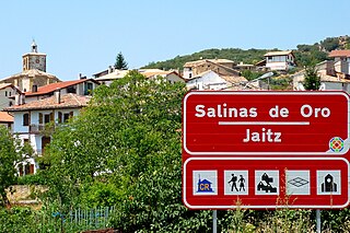 <span class="mw-page-title-main">Salinas de Oro – Jaitz</span> Town and municipality in northern Spain