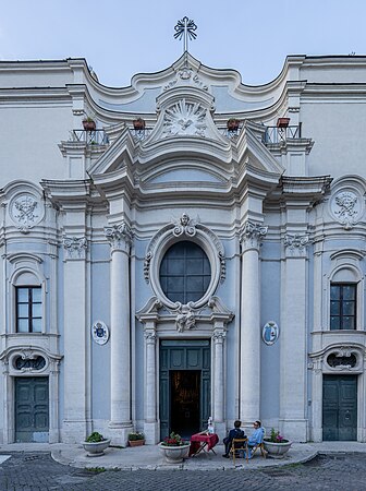 Detalhe da fachada.