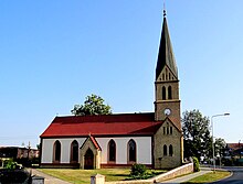 Katholische Dorfkirche Mariä Himmelfahrt in Sarbinowo (bis 1945 evangelisch)