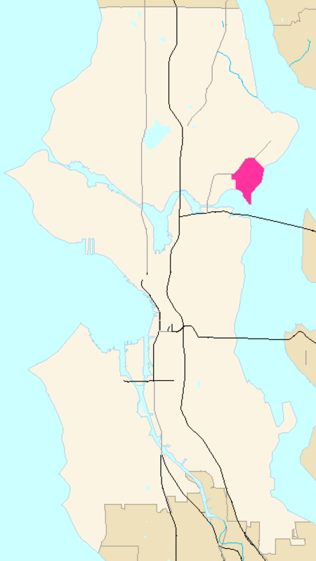 Seattle Map Laurelhurst