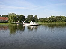 The Pritzerbe Ferry across the Havel