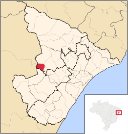 Kaart van Pinhão