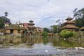 Shachi Tirtha Tribenighat river and the temples