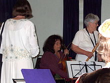 At the 2007 Port Townsend Early Music Workshop