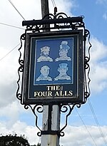 Thumbnail for File:Sign for the Four Alls - geograph.org.uk - 6261902.jpg