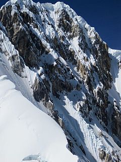 Siula Grande Mountain in the Peruvian Andes