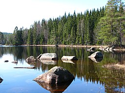 Skärjen fotograferad från den norra stranden.