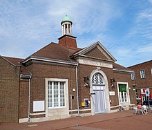 Bromley North railway station, a Grade II listed structure Southwest Face of Bromley North Railway Station (01).jpg