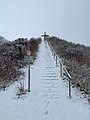 Stairs to cross, Landschaftspark Hachinger Tal in the snow.jpg