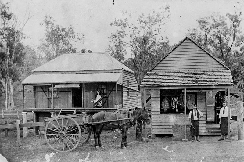 File:StateLibQld 1 45819 Butcher's shop and residence at Caboolture, Queensland, ca. 1895.jpg