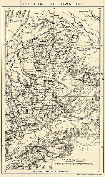 Gwalior state in 1903