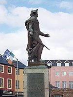 1956 statue of Barry in Wexford