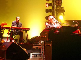 Фейген (справа) выступает с группой Steely Dan в Люцерне, Швейцария, 2007 г.